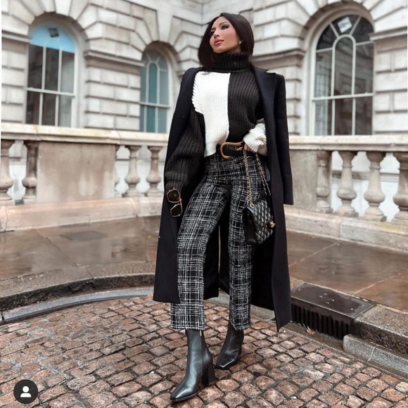 ZARA Blogger’s Fav| Structured Checkered Pants - Picture 5 of 15